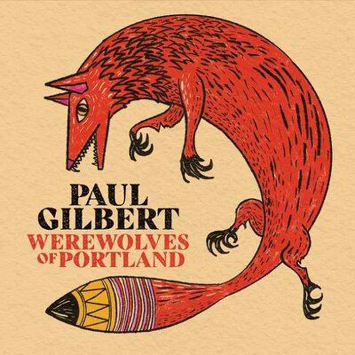 Paul Gilbert Werewolves Of Portland Vinyl LP Red Colour 2021