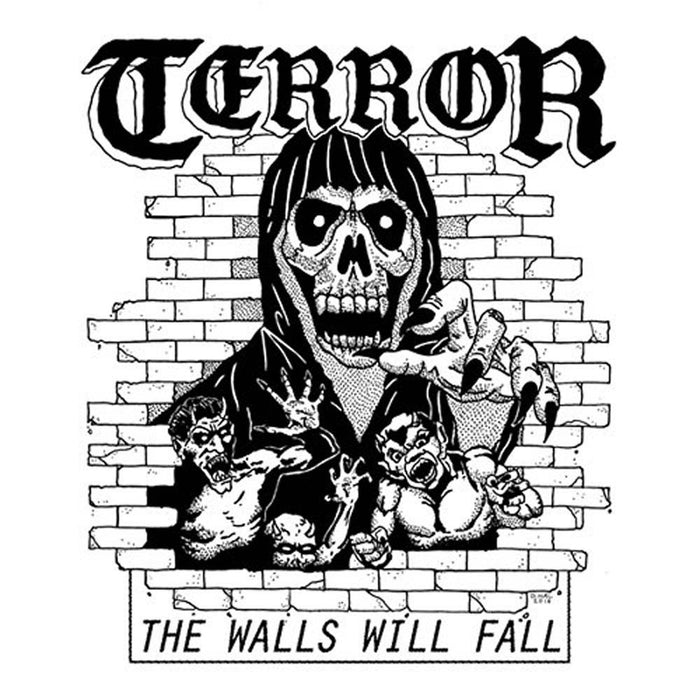 TERROR The Walls Will Fall 7" EP Vinyl NEW 2017