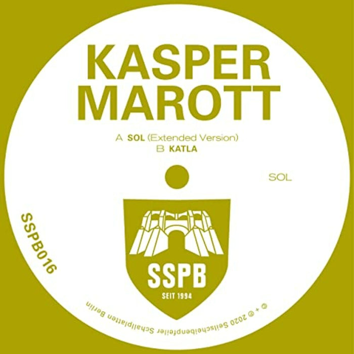 Kasper Marott - Sol 12" Vinyl Single 2020