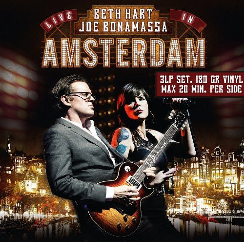 BETH HART AND JOE BONAMASSA LIVE IN AMSTERDAM LP VINYL 33RPM NEW