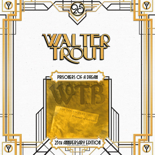 WALTER TROUT PRISONER OF A DREAM LP VINYL NEW 2014 25TH ANNIVERSARY