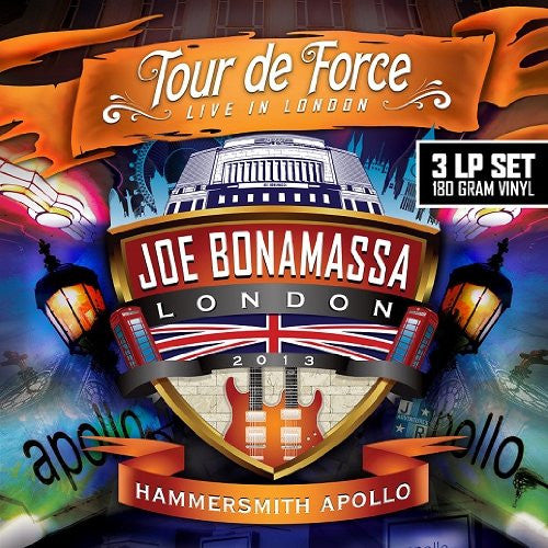 JOE BONAMASSA TOUR DE FORCE TO HAMMERSMITH APOLLO LP VINYL 33RPM NEW