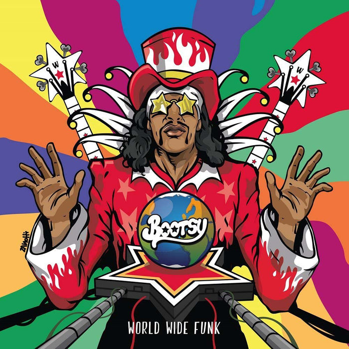 BOOTSY COLLINS World Wide Funk 2LP Multicoloured Vinyl NEW 2017