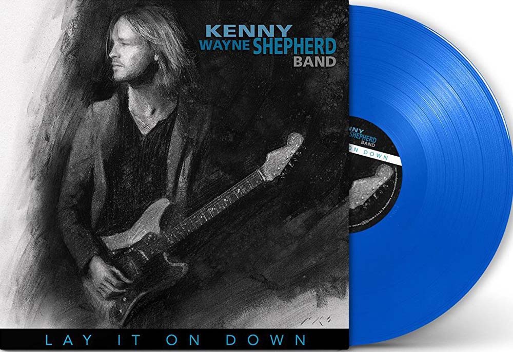 Kenny Wayne Shepherd Lay It On Down LP Blue Vinyl LP 2018