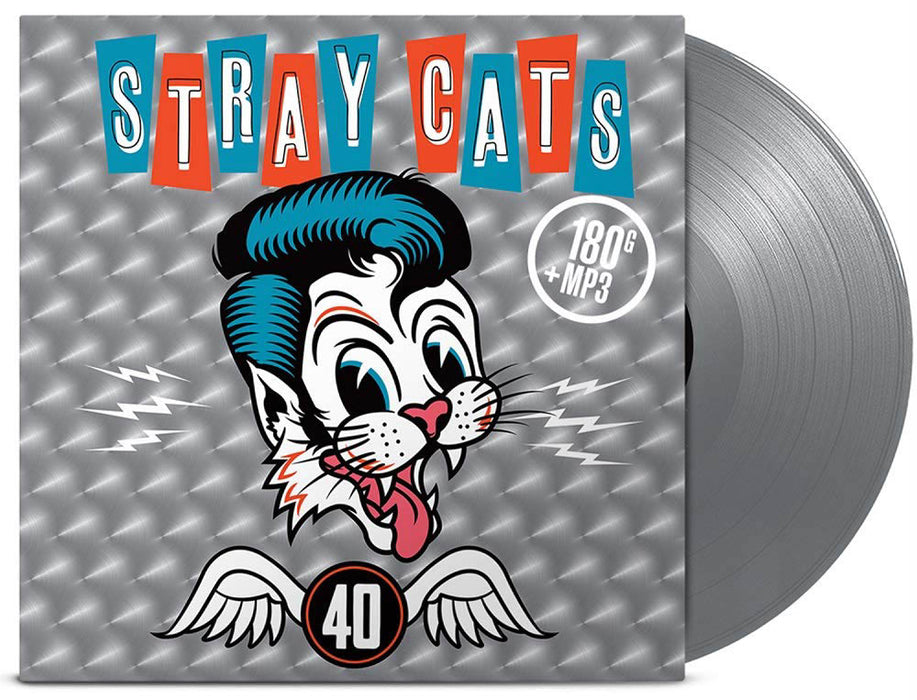 Stray Cats 40 Silver Vinyl LP New 2019