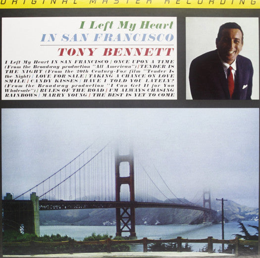 TONY BENNETT I LEFT MY HEART IN SAN FRANCISCO LP VINYL NEW (US) 33RPM