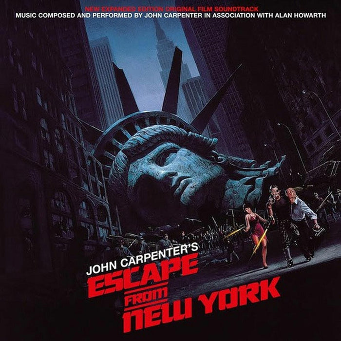 John Carpenter Escape From New York Vinyl LP Transparent Blue Colour 2022