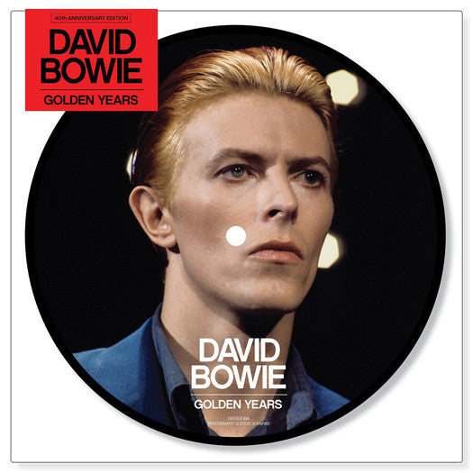 DAVID BOWIE GOLDEN YEARS 40TH ANNIVERSARY PICTURE DISC VINYL SINGLE NEW