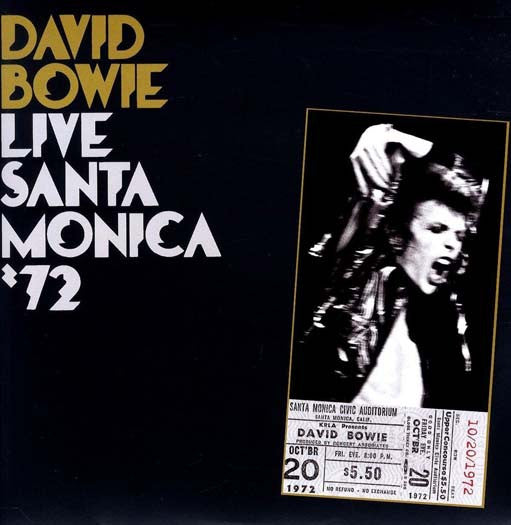 DAVID BOWIE Live Santa Monica' 72 Vinyl LP