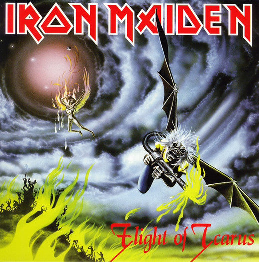 IRON MAIDEN FLIGHT OF ICARUS 7" SINGLE VINYL NEW 2014 REISSUE 45RPM