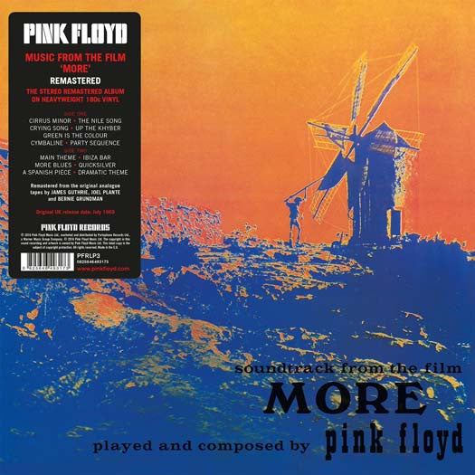 PINK FLOYD More SOUNDTRACK Reissue LP Vinyl NEW