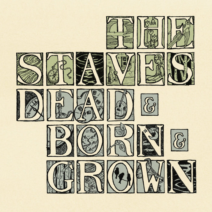 THE STAVES DEAD & BORN & GROWN LP VINYL NEW 2012 33RPM