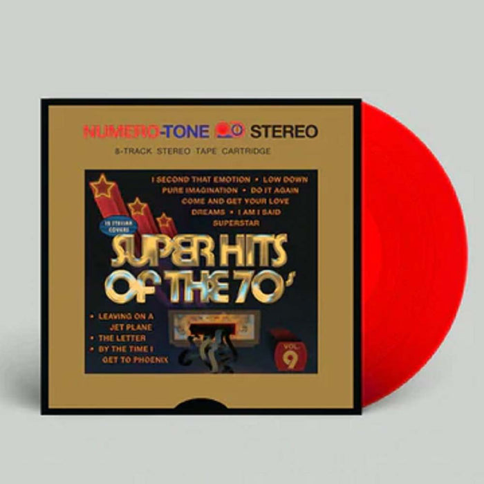 Super Hits Of The 70S Vinyl LP Deep Heat Red Colour 2022