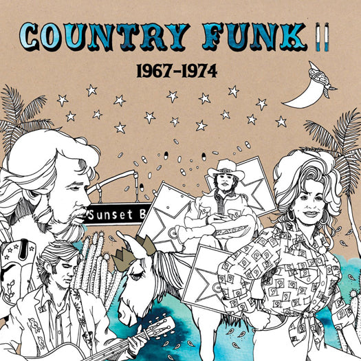 COUNTRY FUNK 2 1967-1974 LP VINYL NEW (US)