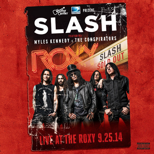 SLASH LIVE AT THE ROXY 09.25.14 LP VINYL NEW (US) 33RPM LIMITED EDITION