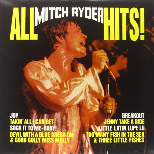 MITCH RYDER ALL MITCH RYDER HITS 180G LP VINYL NEW 33RPM LIMITED EDITION