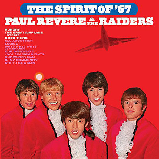 PAUL RAIDERS REVERE SPIRIT OF 67 AUDP COLOURED LIMITED LP VINYL NEW (US)