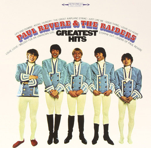 PAUL REVERE AND THE RAIDERS GREATEST HITS LP VINYL NEW 33RPM