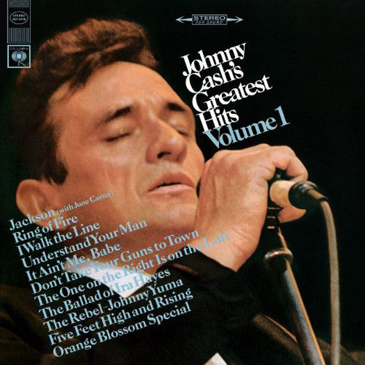 JOHNNY CASH'S GREATEST HITS 1 LIMITED EDITION LP VINYL NEW (US) 33RPM