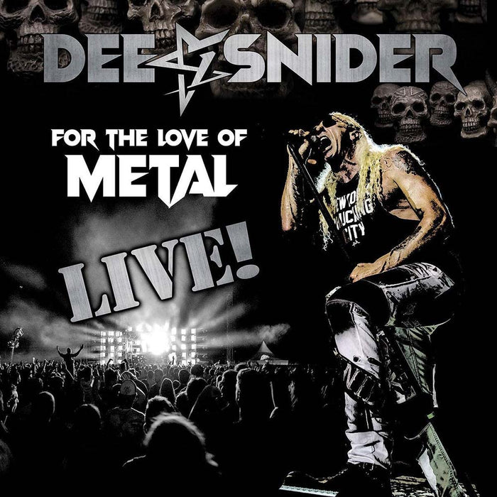 Dee Snider - For The Love Of Metal - Live Vinyl LP & DVD 2020