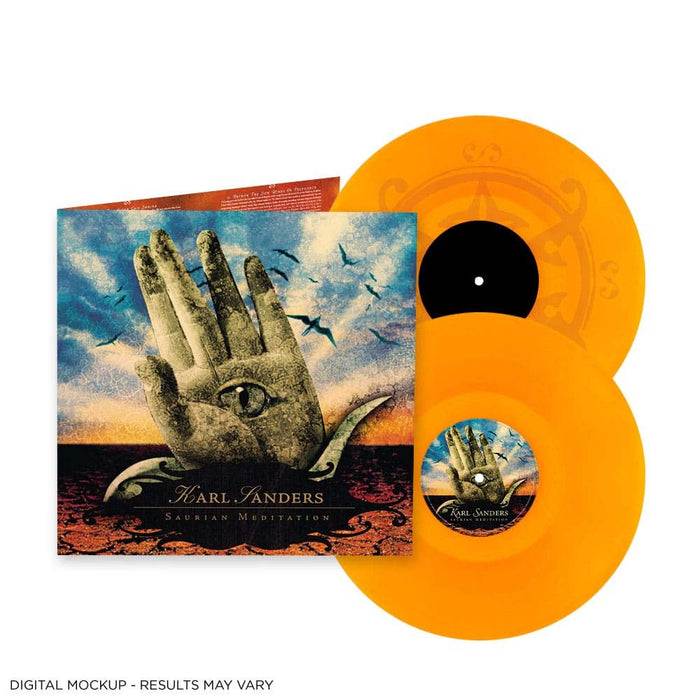 Karl Sanders Saurian Meditation Vinyl LP Orange Colour 2022