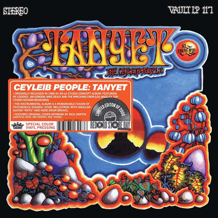 Ceyleib People The Tanyet Vinyl LP Clear Blue Colour RSD 2022