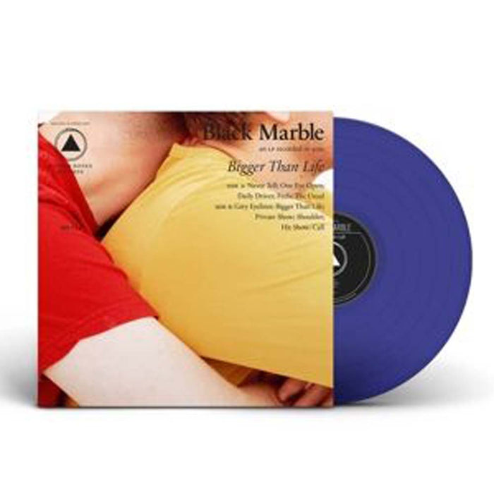 Black Marble Bigger Than Life Vinyl LP Royal Blue 2022