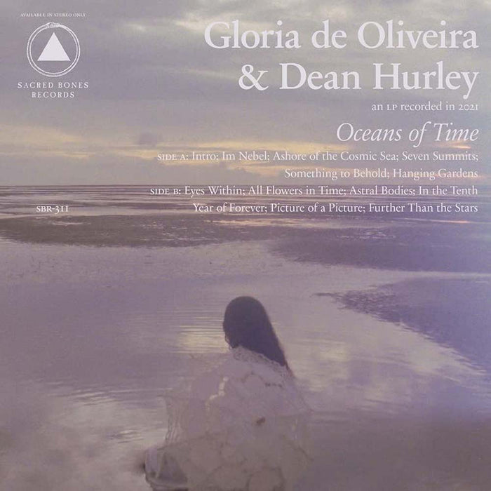 Gloria De Oliveira & Dean Hurley Oceans Of Time Vinyl LP Lavender Swirl Colour 2022