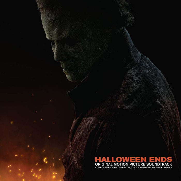 John Carpenter, Cody Carpenter, And Daniel Davies Halloween Ends Original Motion Picture Soundtrack Vinyl LP Indies Pumpkin Orange 2023