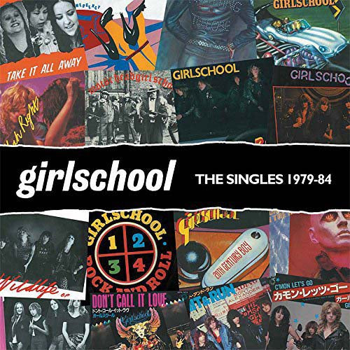 GIRLSCHOOL The Singles 79-84 LP Orange Vinyl NEW 2018