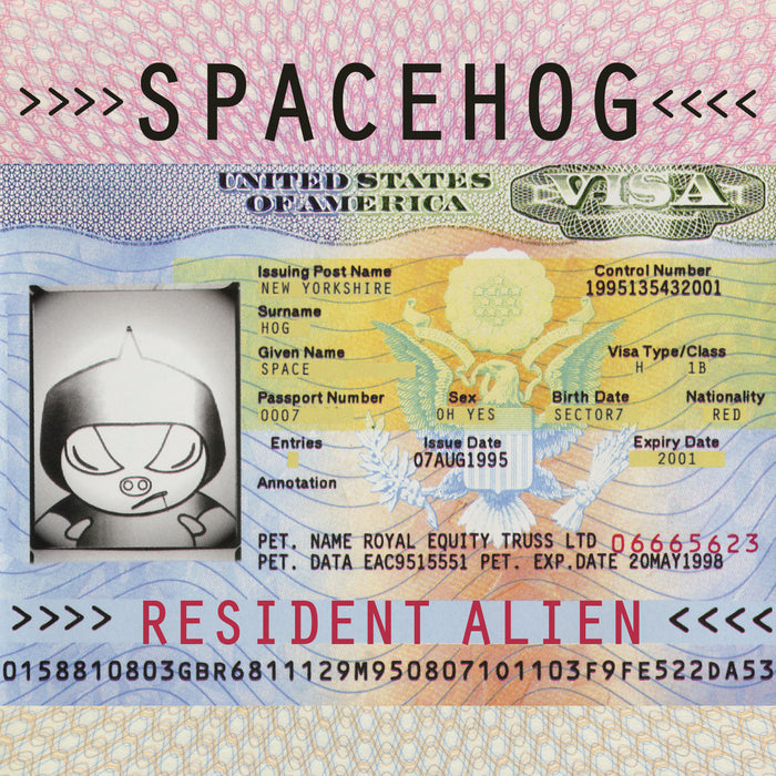 Spacehog - Resident AlienVinyl LP Cream & Pin RSD Aug 2020
