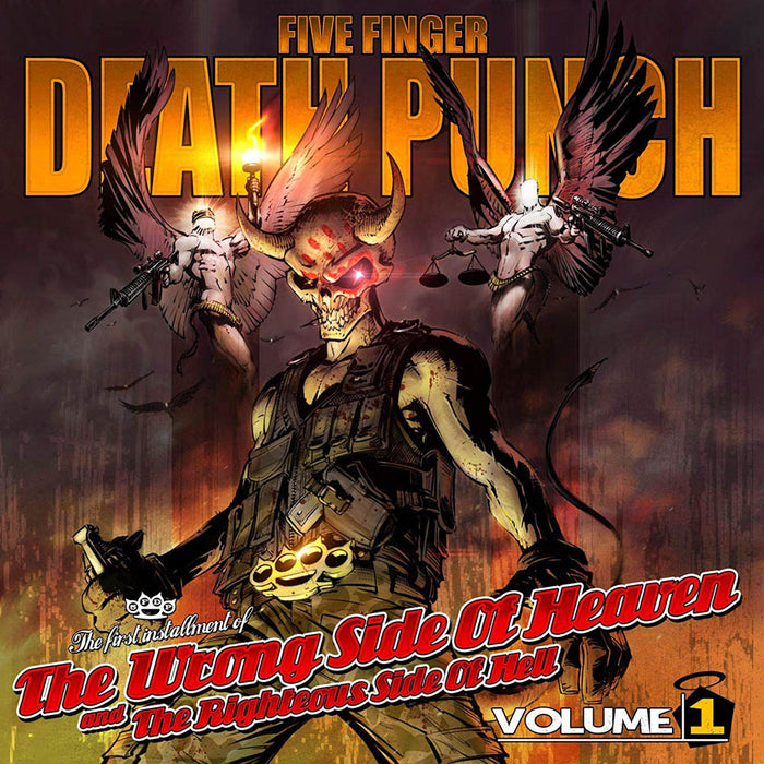 Five Finger Death Punch Wrong Side of ... Vol 1 Vinyl LP New 2018