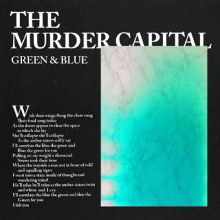 The Murder Capital Green & Blue Indies 12" Vinyl Single New 2019