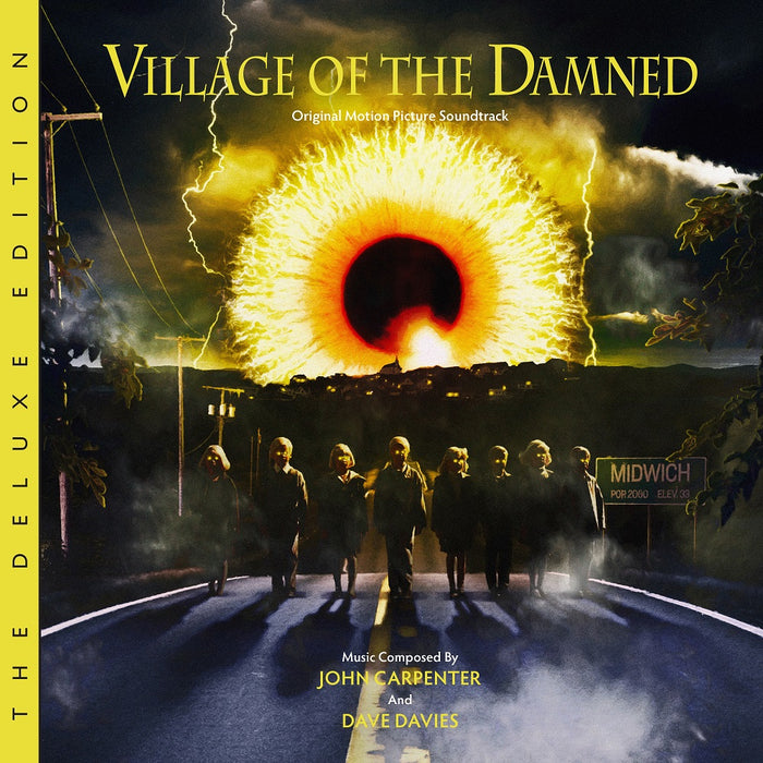 Dave Davies & John Carpenter Village Of The Damned Original Motion Picture Soundtrack Vinyl LP Marbled Orange Colour RSD 2021