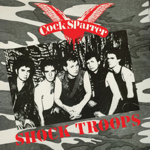 COCK SPARRER SHOCK TROOPS LP VINYL 33RPM NEW