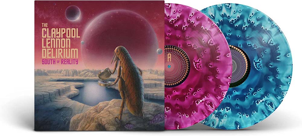 The Claypool Lennon Delirium South Of Reality Vinyl LP Ghostly Purple & Blue Colour 2022