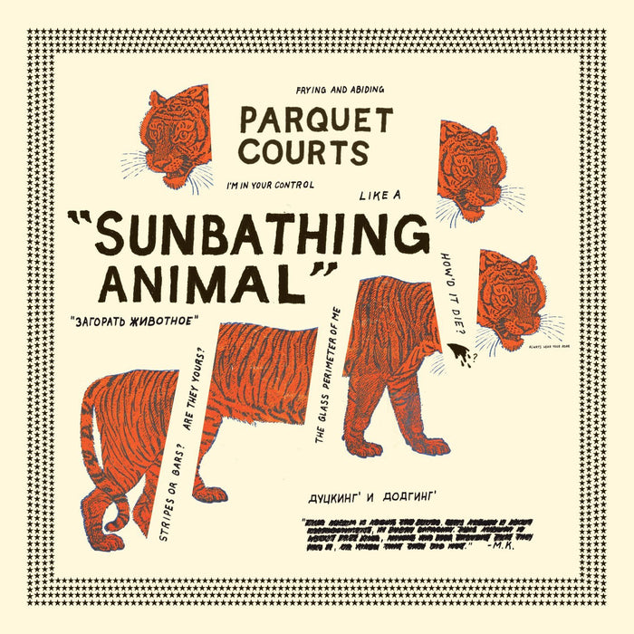 Parquet Courts Sunbathing Animal Vinyl LP 2014