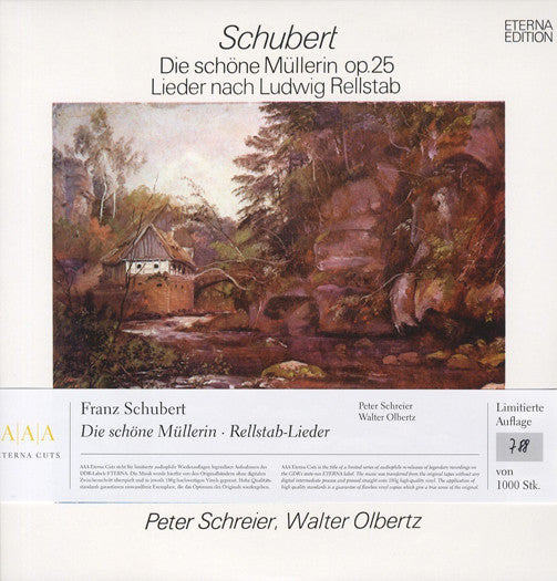 SCHREIER WALTER OLBERTZ SCHUBERT DIE SCHONE MULLE DOUBLE LP VINYL NEW