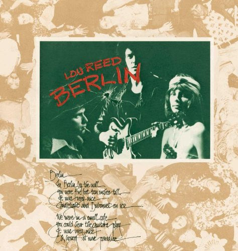 LOU REED BERLIN LP VINYL 33RPM NEW