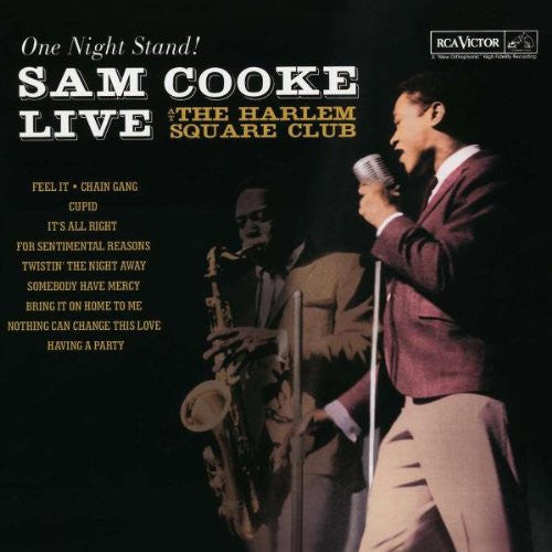 Sam Cooke ‎One Night Stand At The Harlem Square Club Vinyl LP New 2010