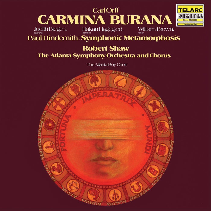 Carl Orff Carmina Burana Vinyl LP New 2018