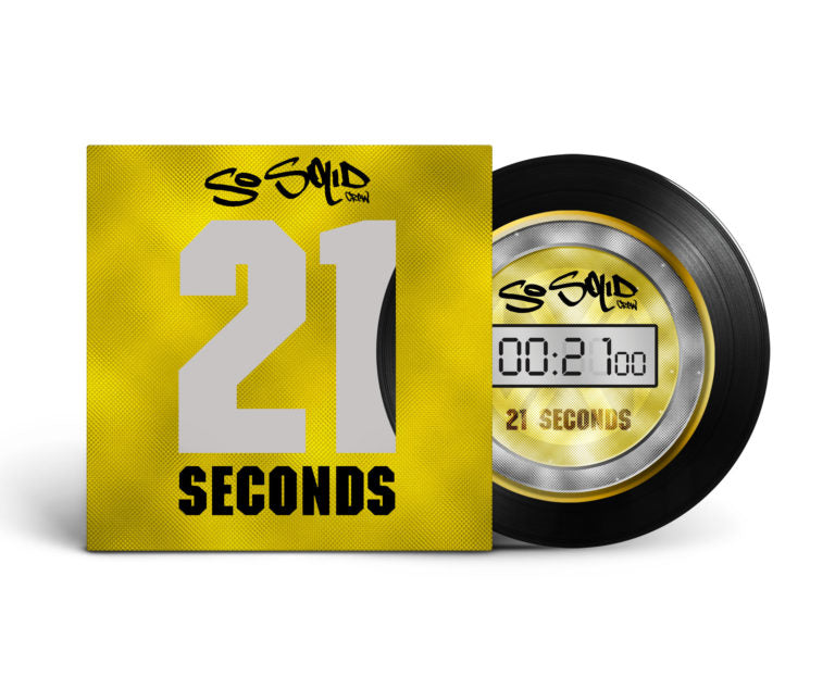 So Solid Crew 21 Seconds Vinyl 12" EP Ultra Clear Colour RSD Aug 2020