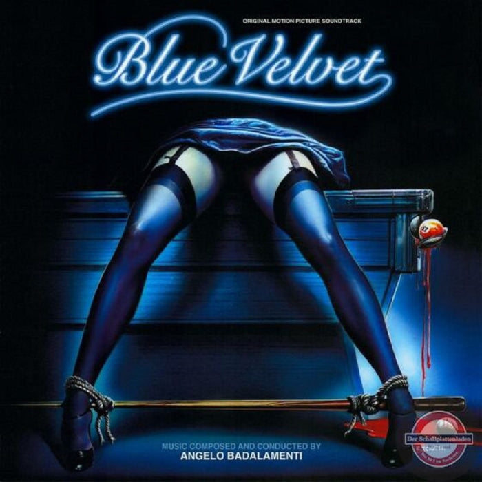 Angelo Badalamenti Blue Velvet Soundtrack Vinyl LP Deluxe Marble Blue Colour RSD 2022