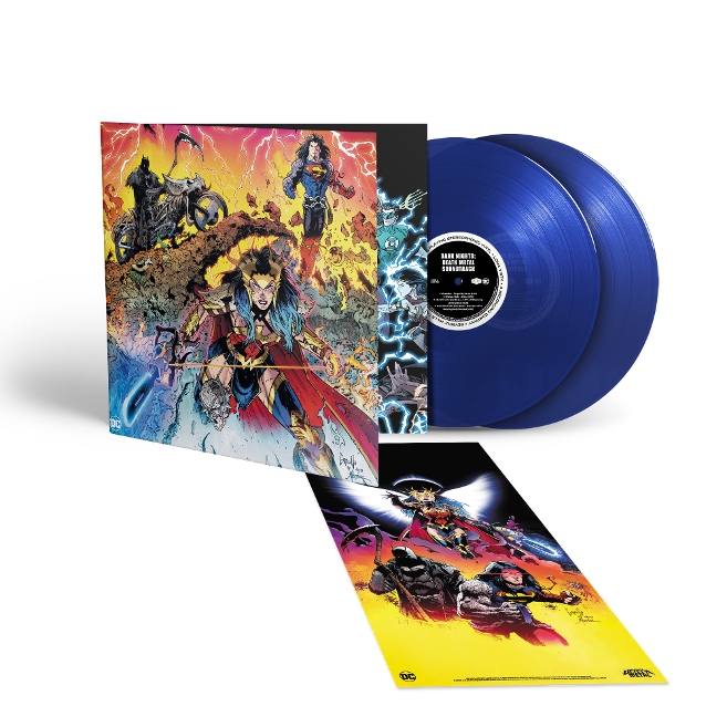 DC Dark Nights Death Metal Vinyl LP Blue Colour 2021