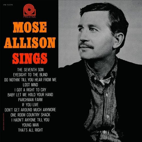 MOSE ALLISON Mose Allison Sings LP Vinyl NEW