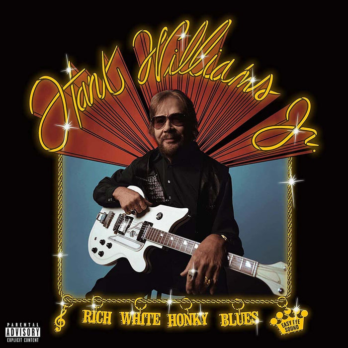 Hank Williams Jr. Rich White Honky Blues Vinyl LP 2022