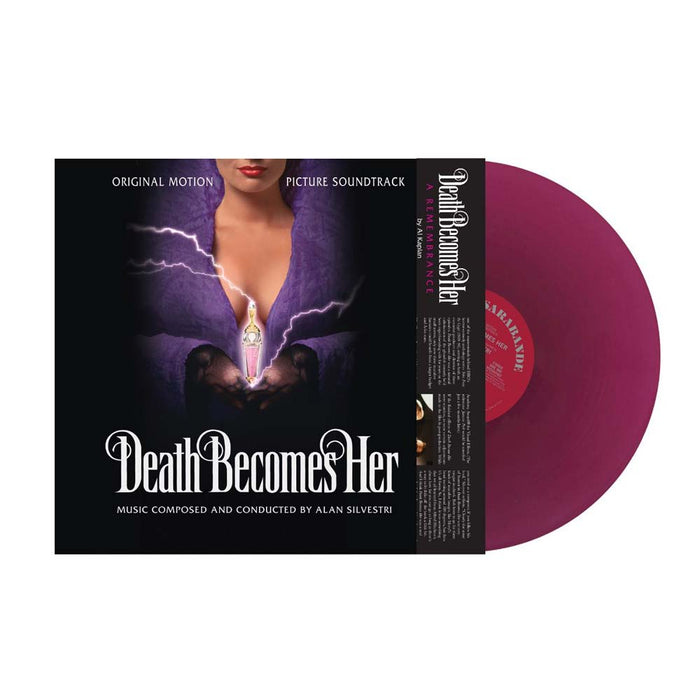 Alan Silvestri Death Becomes Her Vinyl LP Purple Grape Colour Black Friday 2023