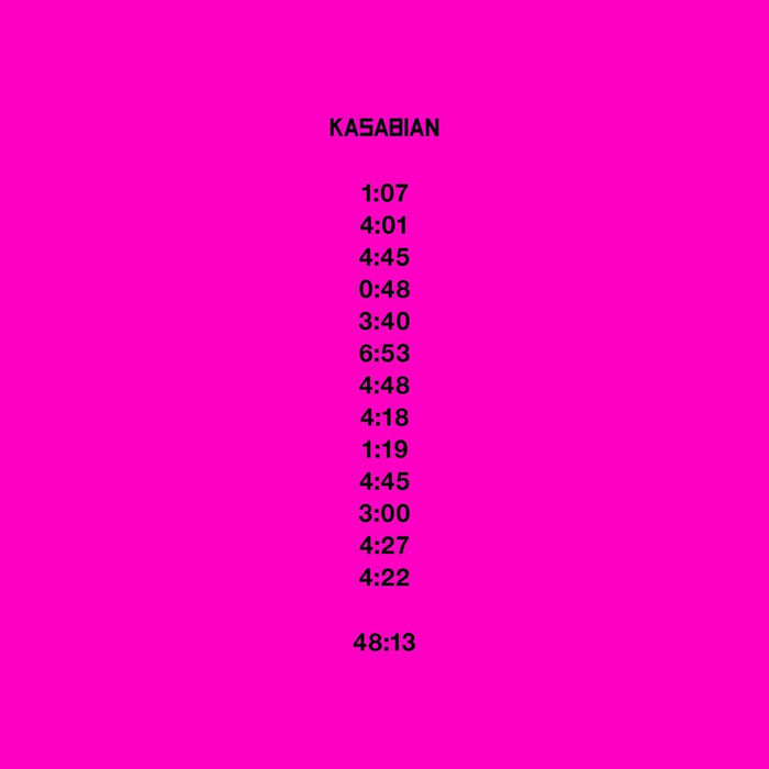 KASABIAN 481300 LP VINYL NEW 33RPM NEW