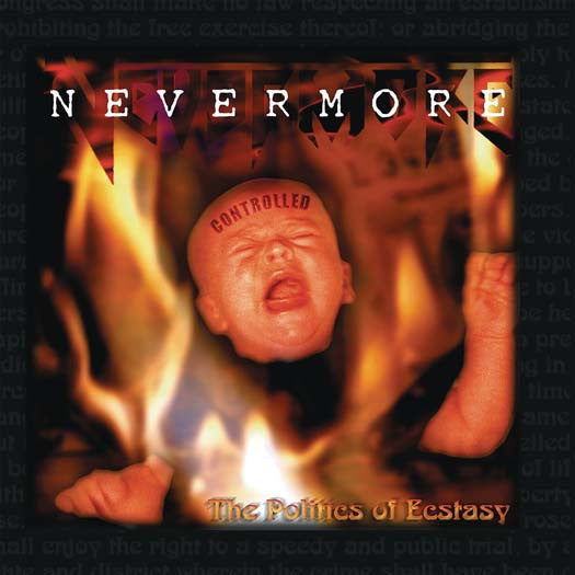 NEVERMORE THE POLITICS OF ECSTACY 2 LP VINYL NEW 33RPM