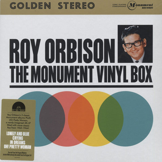 ROY ORBISON MONUMENT BOX SET LP VINYL NEW (US) 33RPM